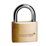 BRINKS 50mm Solid Brass Keyed Padlock