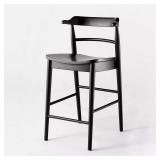 KCB Black Counter Height Barstool