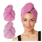 Turbie Twist Large Hair Towel 2-Pack