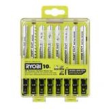 RYOBI 10 PC. Jig Saw Blade Set
