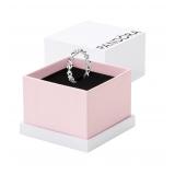 PANDORA Knotted Hearts Ring Size 4.5