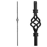 Senmit 10pc Iron Balusters 44x0.5in