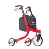 Drive Medical Red 3-Wheel Rollator