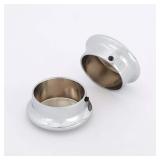 Everbilt 1-516 Chrome Closet Pole End Caps