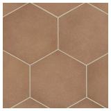 Bedrosians Hexagon Porcelain Tile 11.5x10