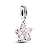 PANDORA Cherry Blossom Dangle Charm 13mm