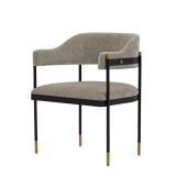 Manhattan Comfort Lia Dining Chair Stone