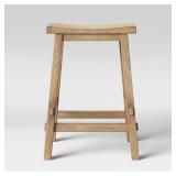 Threshold Natural Wood Counter Stool 23.81