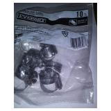 Everbilt 12-1 14in. SS Hose Clamp 10 Pk