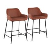 LumiSource Counter Stool Camel 24.5 Seat H