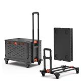 Vathingood Black 330lb Hand Truck Dolly