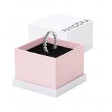 Pandora Band of Hearts Ring Size 6