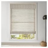 LazBlinds Bamboo Roman Shade 47x64 Greystone