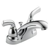 DELTA 4 Inch Centerset Bathroom Faucet Chrome