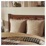 VHC Brands Euro Sham Cover 26x26 Set of 2