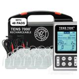 TENS 7000 Rechargeable Stimulator 48 Electrodes