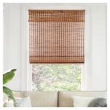 CHICOLOGY Bamboo Roman Shade 36W x 64H