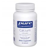 Pure Encapsulations Calcium Citrate 60 Caps