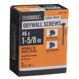 Everbilt 1-58in Phillips Drywall Screw 1Lb