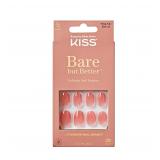 KISS Press On Nails Short Oval Orange