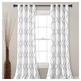 Lush Decor Curtain Panel 52W x 84L