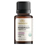 Swanson Organic Rosemary Essential Oil 0.5 FL OZ
