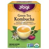 YOGI TEA Kombucha Green Tea 16 Ct