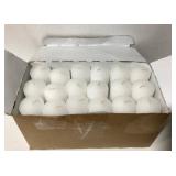 White Votive Candles 20 Count