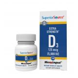 Superior Source Vitamin D3 5000 IU 100 Tabs