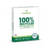 PrintWorks Recycled Paper 8.5x11 20lb 400 Shts
