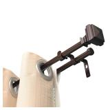 Utopia Alley Double Curtain Rod 86-120 in