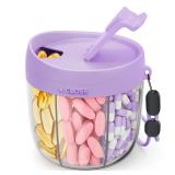 AMOOS Pill Dispenser 7-Compartment
