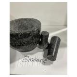 Cole  Mason 5.5 Granite Mortar  Pestle
