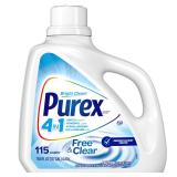 Purex Liquid Laundry Detergent Free  Clear 150...