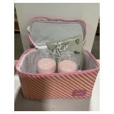 Spectra Pink Stripe Cooler Bag