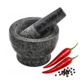 Imusa Polished Granite Mortar  Pestle Small