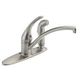 DELTA Small Kitchen Faucet Stainless