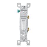 Leviton 15 Amp Single-Pole AC Switch 10-PK