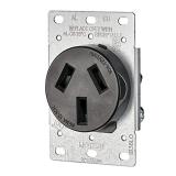 Leviton 50 Amp NEMA 10-50R Electric Plug