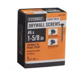 Everbilt 6 x 1-58 in. Drywall Screw