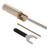 Hillman Satin Brass Hinge Pin Door Closer