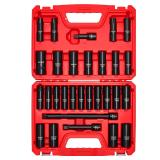 VEVOR 12 Drive Impact Socket Set 29-Pc