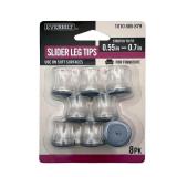 Everbilt 0.55-0.7in Leg Tip Slider 8-Pk
