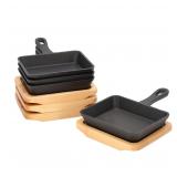 Megachef 5in Cast Iron Mini Fry Pan