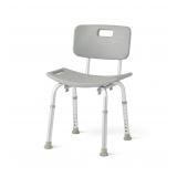 Medline Bath Bench 19.5W Gray