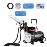 VEVOR Airbrush Kit w 3 Airbrushes