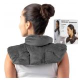 Sharper Image Heated Neck  Shoulder Wrap Grey