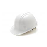 Pyramex 6-Point Snap Lock Hard Hat White