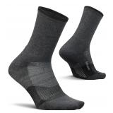 Feetures Trail Max Cushion Mini Crew Socks Gray XL