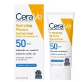 CeraVe Mineral Sunscreen SPF 50 2.5 oz